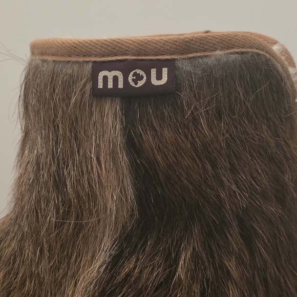 Mou Brown and Tan Fur Boots - Picture 5 of 8